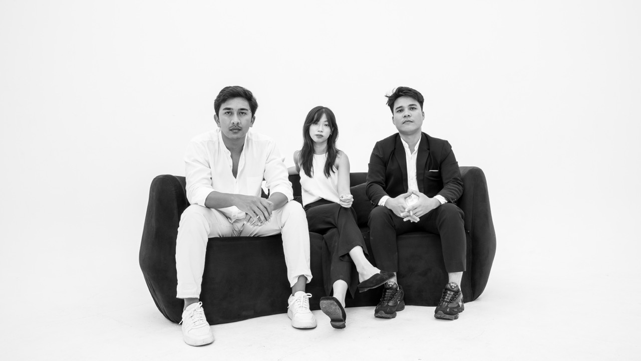 Nur Arfiansyah, Brigitta Widyasmara, and Ricky Martin Ziliwu, architects at luup.design